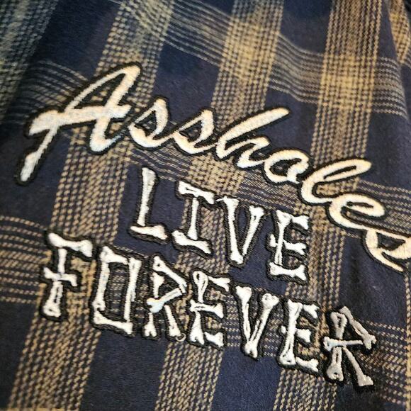 Bad Guy Cool Guy 2XL Buttondown Embroidered image Shirt. Rare Find. Unique. Fun - Picture 11 of 15